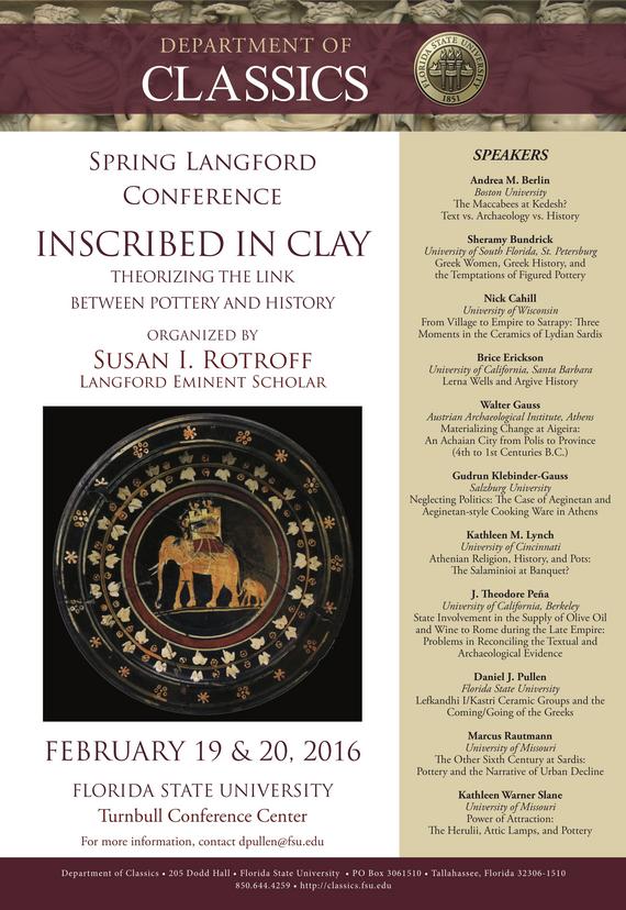Inscribed in Clay Poster