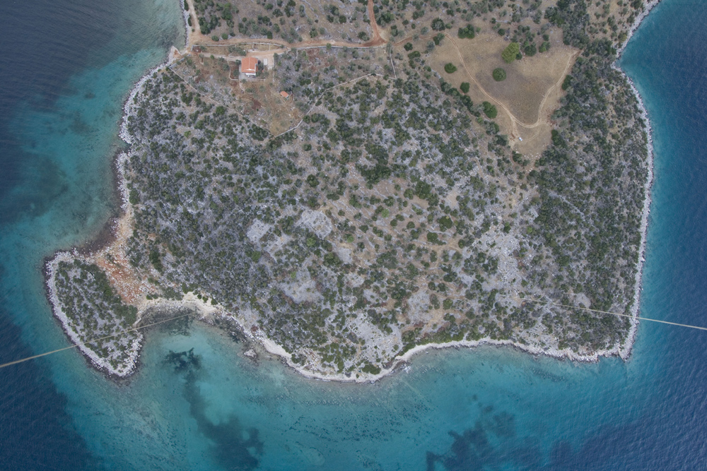 Aerial overview of Kalamianos Aerial overview of Kalamianos